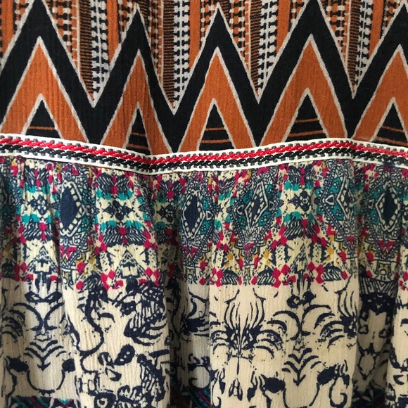 THML ANTHROPOLOGIE Tribal Tank Dress Size Medium - Picture 4 of 5